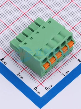 插拔式接线端子1851070 P=3.81mm 5P