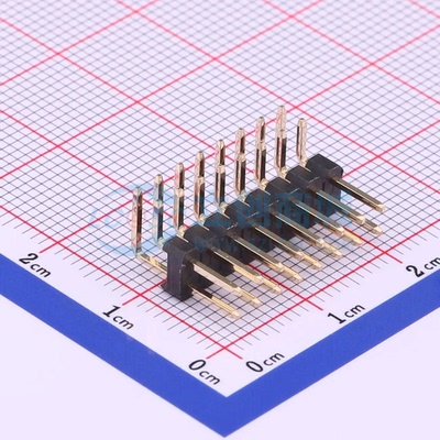 排针 X6521WR-2x08H-C60D30 弯插,P=2.54mm 2x8P 方针 原装正品