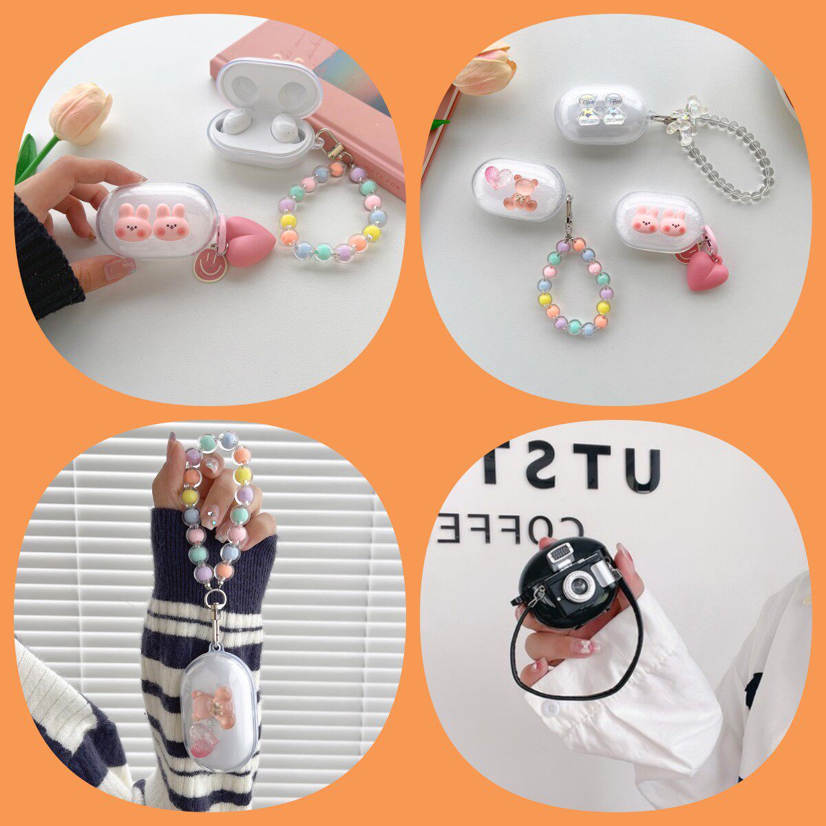 适用oppo enco air灵动版耳机保护套透明w31灵动enco et141/et181