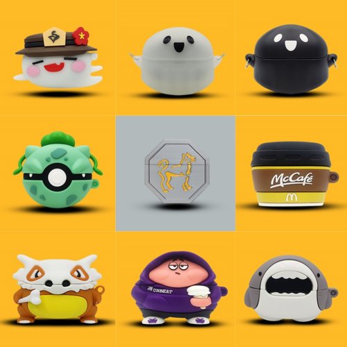 适用vivo tws A3耳机壳无线蓝牙保护壳1e保护套3i卡通硅胶软壳VIvo IQOO tws1i充电盒保护套小众潮牌防摔3e