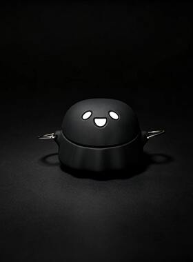 黑色幽灵适用于小米Xiaomi耳夹式耳机保护套小米耳夹耳机软壳MIUI/小米clip蓝牙耳机保护壳硅胶防摔