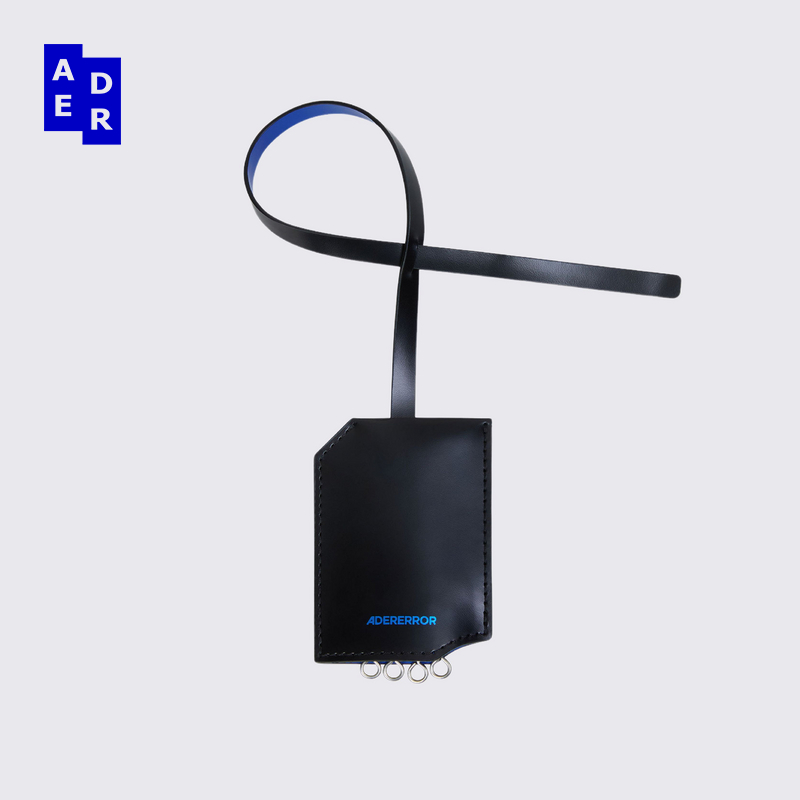 ADERERROR 24FW Product. 130钥匙链品牌标志印章牛皮挂饰