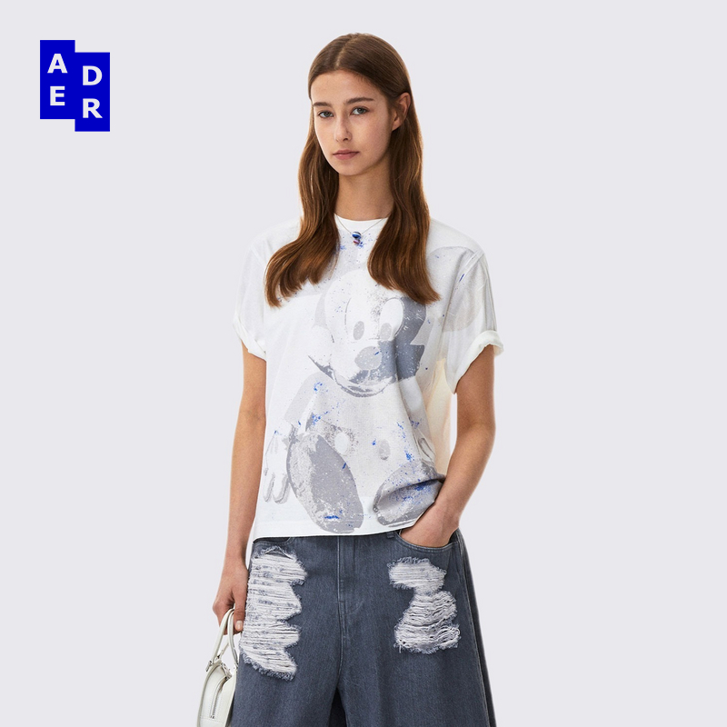 ADERERROR Disney系列 米老鼠 T恤 01迪士尼联名T恤短袖