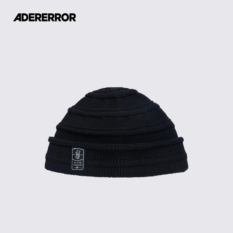 ADERERROR横线针织细节针织帽