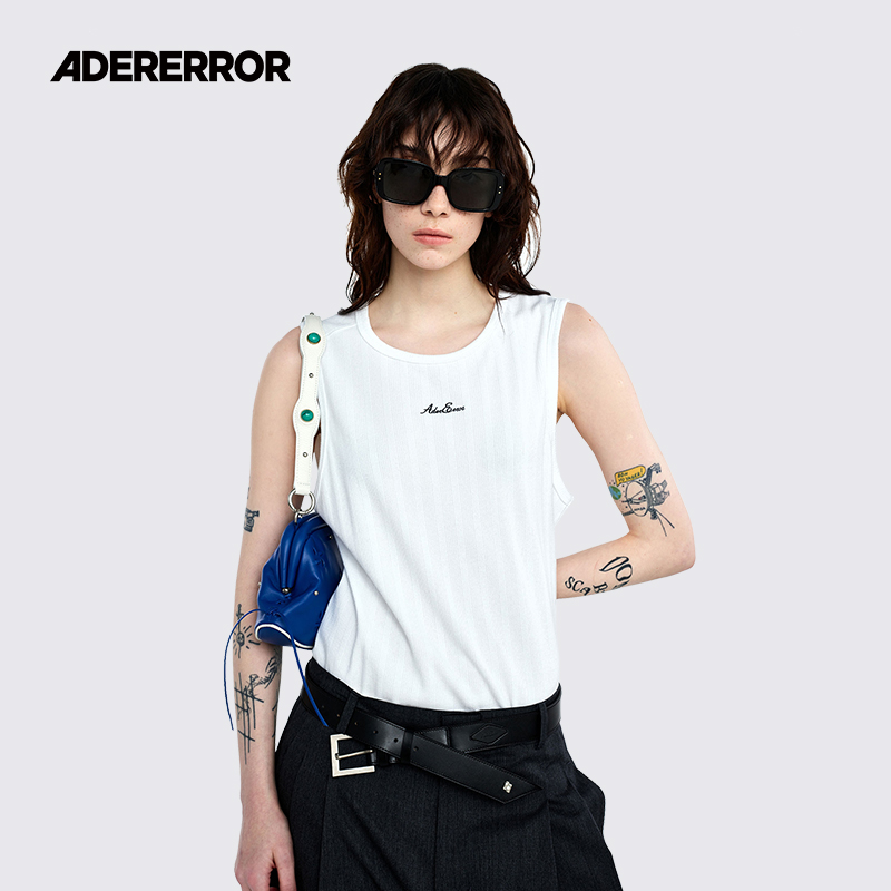 ADERERROR正面FLUIC标志背心