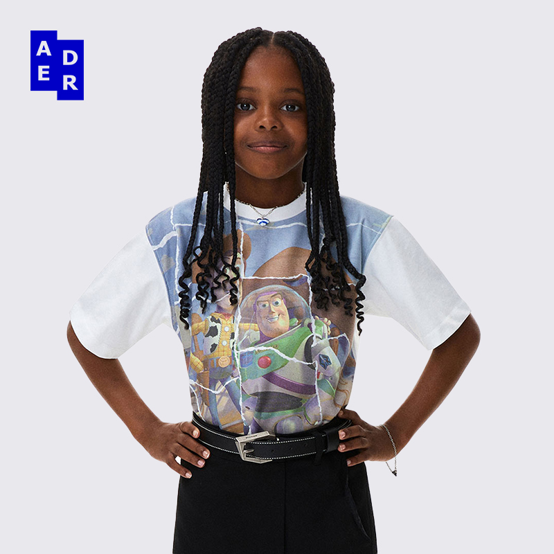 ADERERROR Disney系列 胡迪 & 巴斯光年 儿童T恤 02迪士尼联名T恤