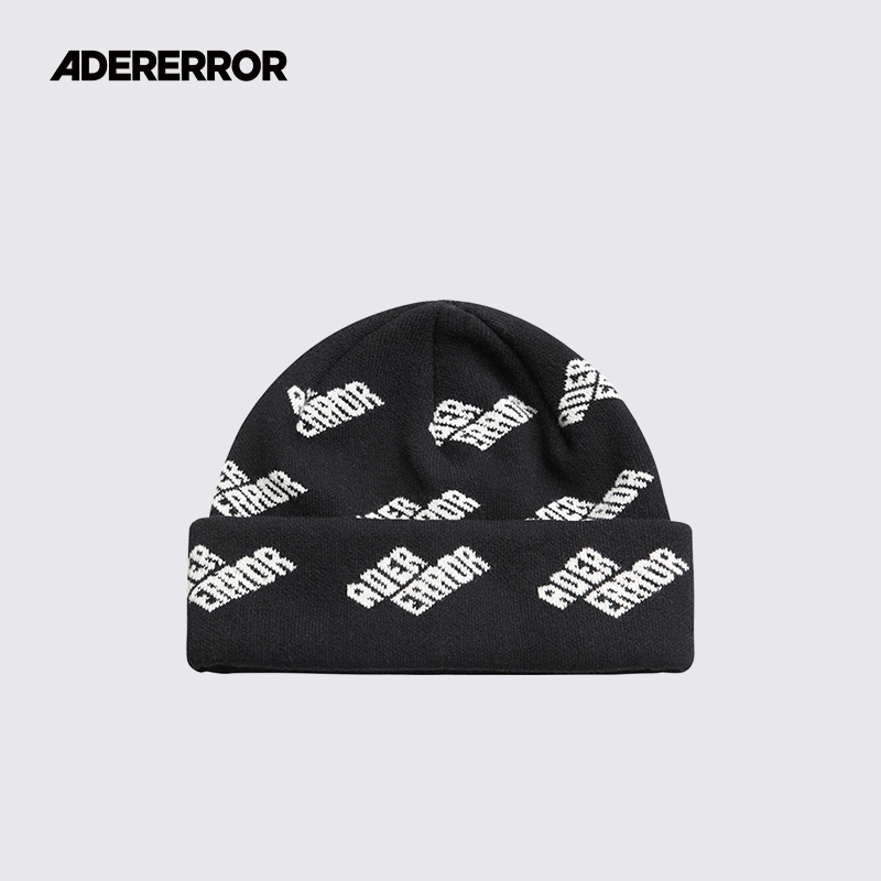ADERERROR中长款针织帽