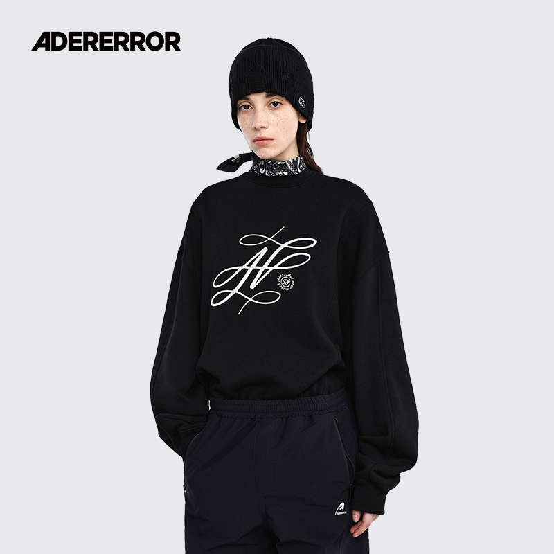 ADERERROR气球形袖口卫衣