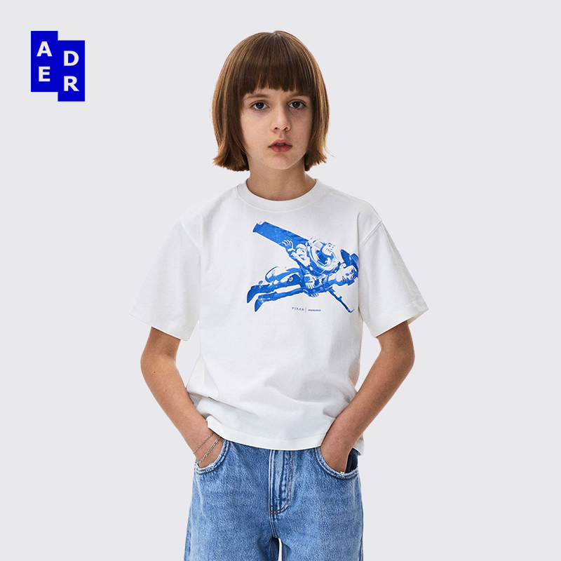 ADERERROR Disney系列 胡迪 & 巴斯光年 儿童T恤 01迪士尼联名T恤