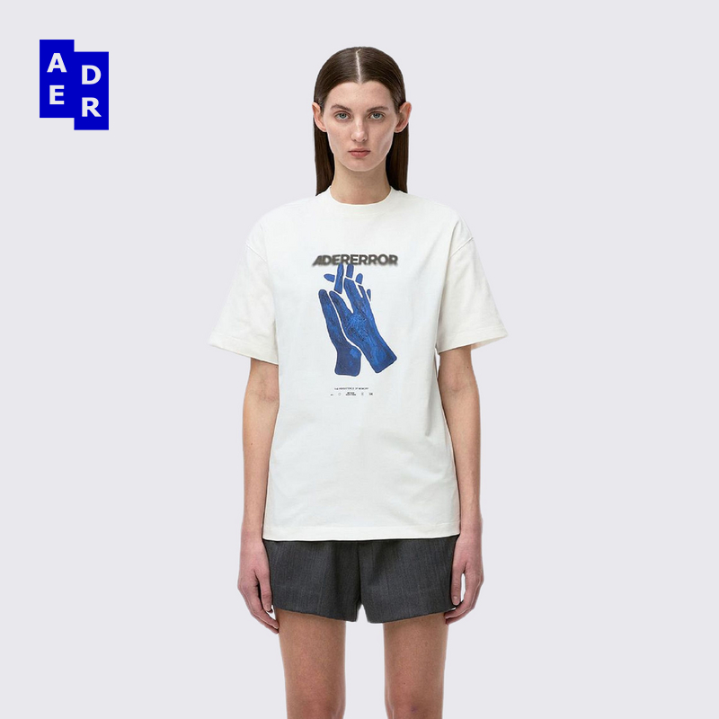 ADERERROR 25SS T-shirt Product. 47T恤手绘系列图案印花短袖T恤