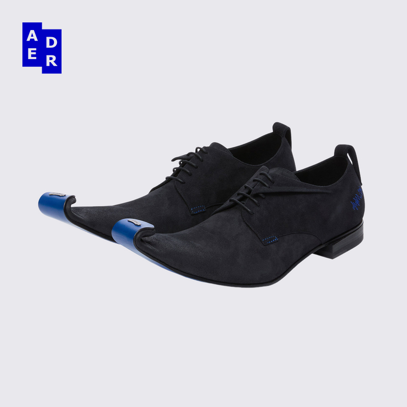 ADERERROR 25SS  Frayr Shoes Product. 135 渐变色鞋头折叠皮鞋