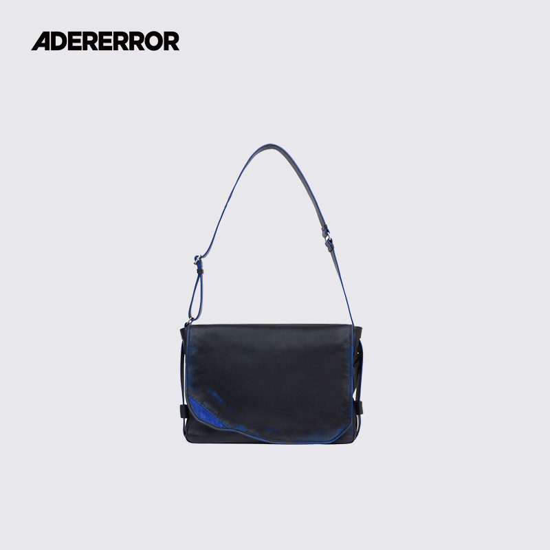 ADERERROR牛皮革邮差包