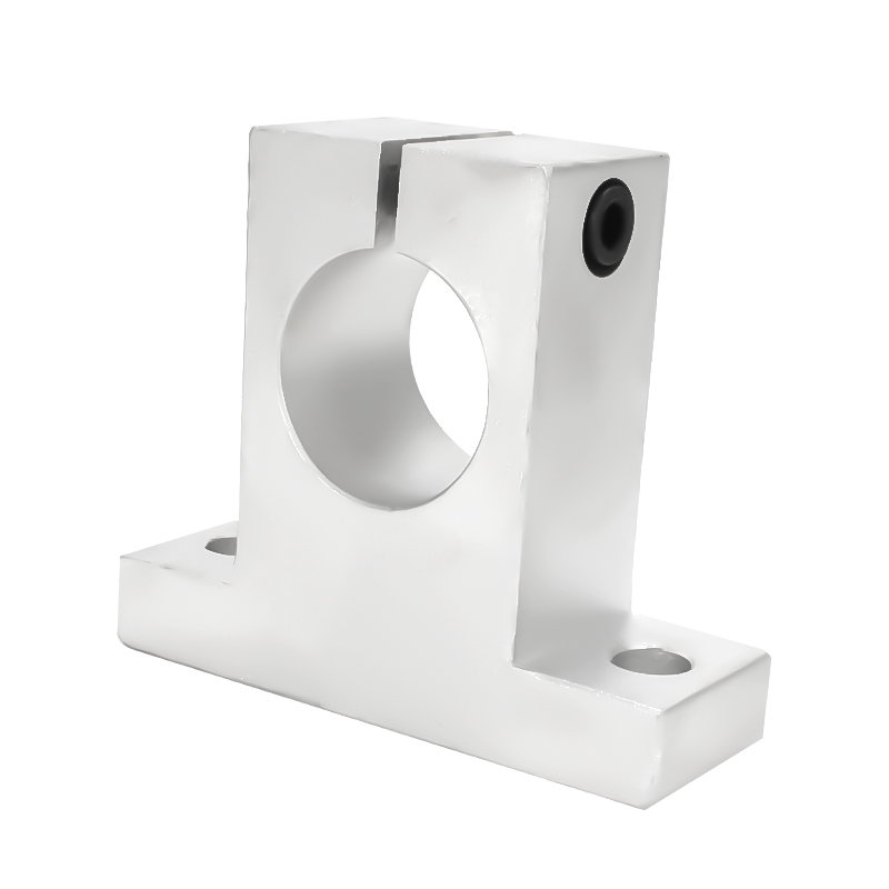 SK8-10-12直线光轴立式承导轨道滑块动杆 光杆固定支架法兰轴承