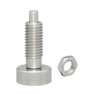 MITZS/MITBS滚花头弹簧柱塞螺纹旋钮柱塞行程定位 分度插销快拔销