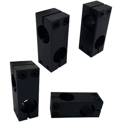 钢制十字固定夹连接件光轴支架块 KDST MDKT ALKC 12 15 20 25 30