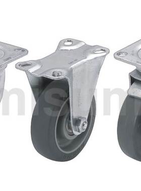 替代怡合达标准型尺寸辅助脚轮CKN11-D75-UT CKS01-D75-UP 高品质