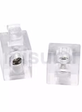 替米思米LBMB8-40/30 LBMB10-45 铝型材用配件间隔连接块固定胶粒