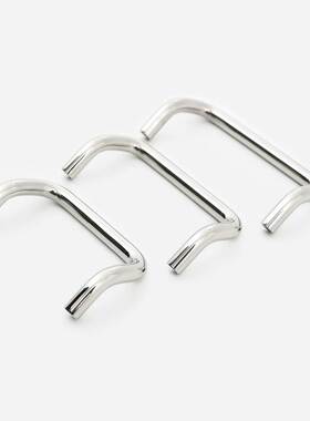 U型/双折弯角型折弯拉手把手ls532弯形拉手替米思米UHFN100 120 8