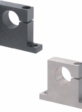 GCP11 GCP08轴承座固定座 T型 导向轴支座立式 侧开口型 光轴支架