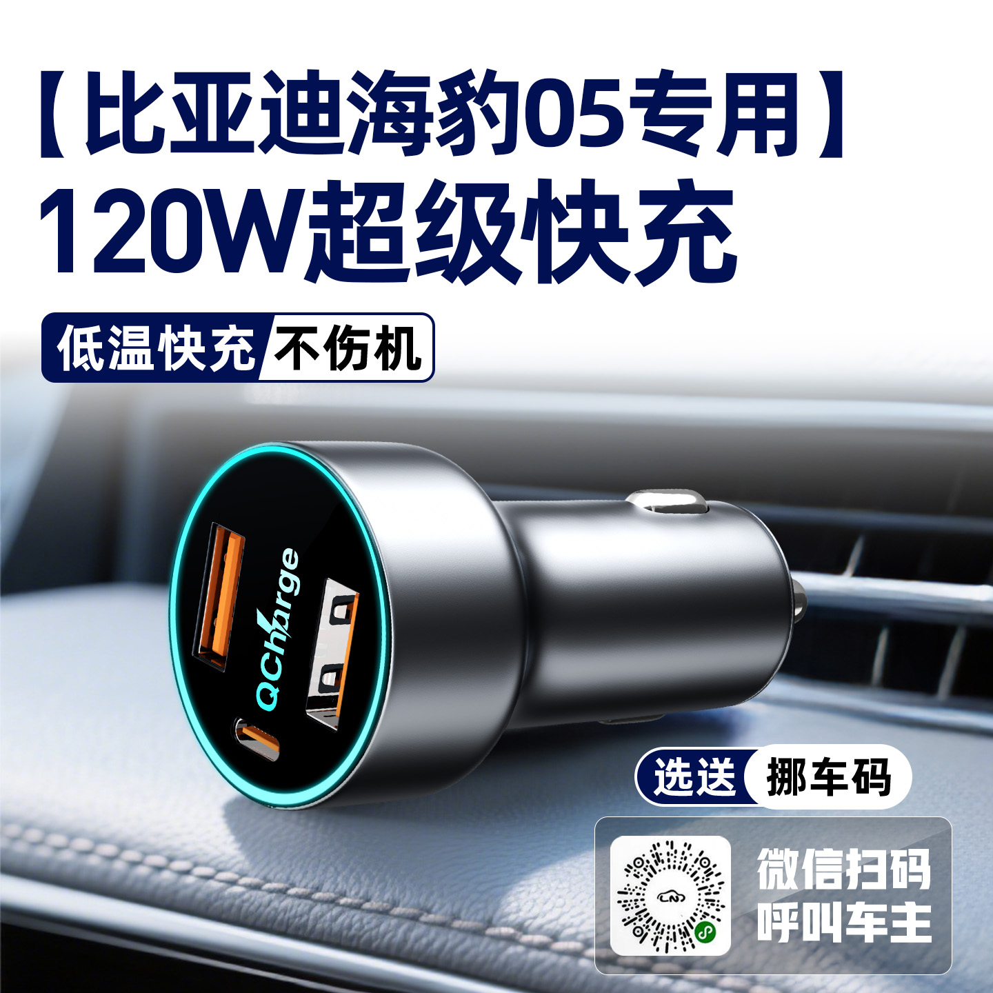 比亚迪海豹05DM专用车载充电器