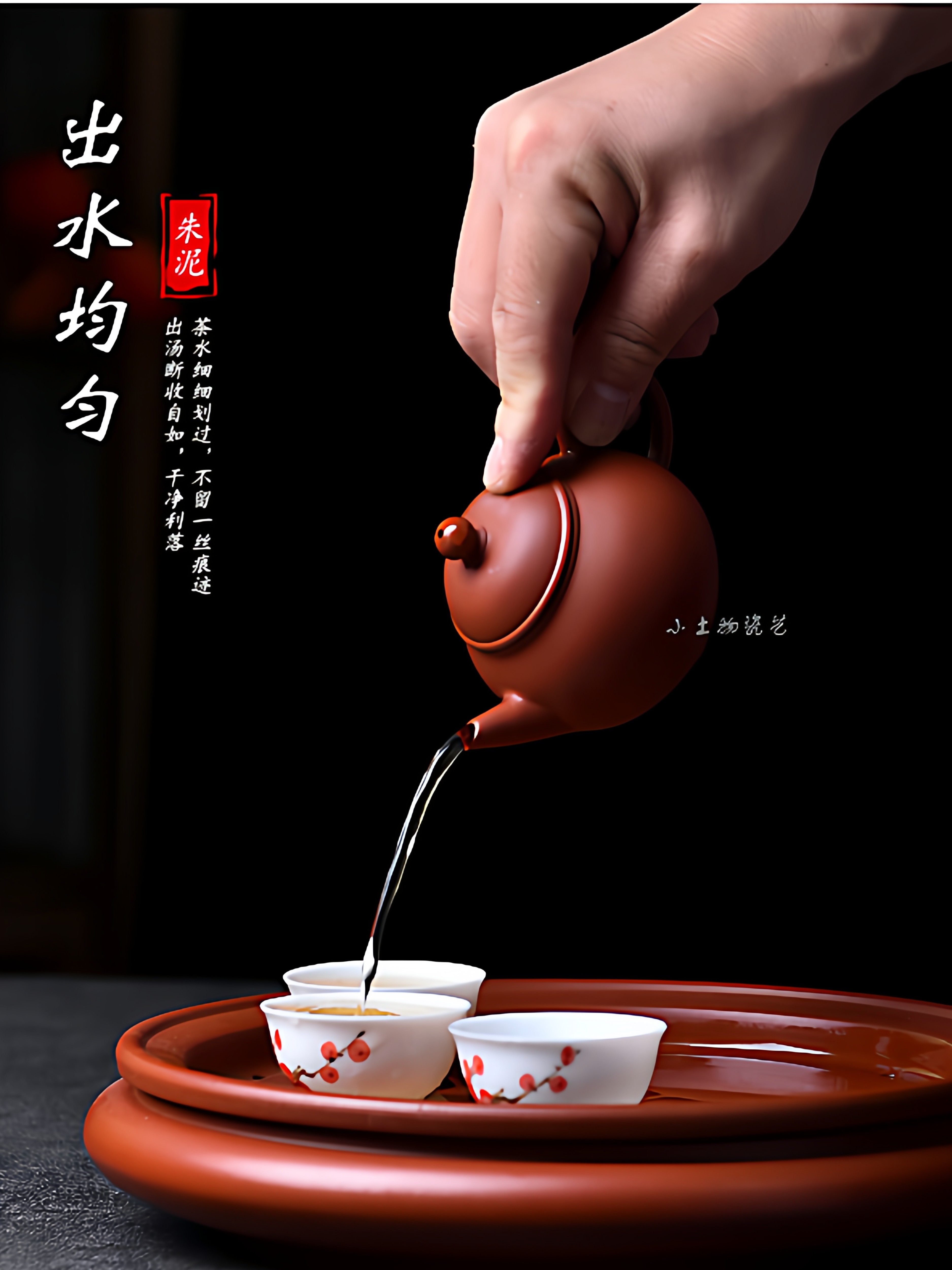 水平壶全手工潮州朱泥手拉壶原矿纯泥茶壶薄胎壶小品壶冲罐三杯茶