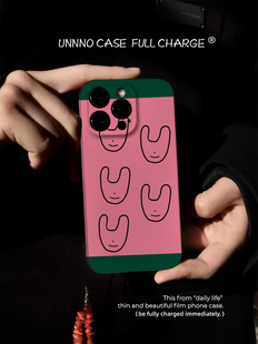 华为MATE60PRO全包镜头软一加op 软壳适用苹果15promax手机壳小米14艺术13Pro款 创意简约风小众个性 艺术新款