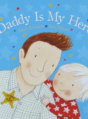 英语原版书爸爸是我的英雄Doubleday系列亲子共读绘本温暖父子情适合02岁宝宝阅读的温馨故事书帮助孩子理解父爱培养想象力