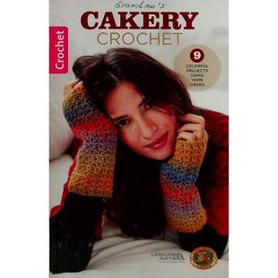 英语原版书蛋糕钩针编织手工教程CakeryCrochet适合青少年钩针爱好者包含9个彩色钩针项目从简单到中等难度配有详细图解说明帮助