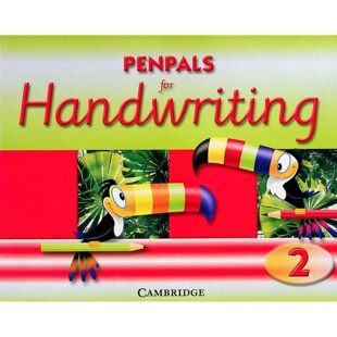 剑桥大学出版社英语原版书笔友书写系列二年级Penpals书写练习册彩色章节书适合710岁儿童英语书写训练包含字母单词句子练习