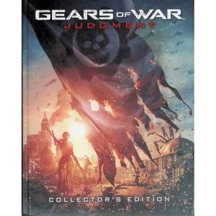 战争机器原版书审判典藏版GearsofWar科幻游戏设定集包含多人游戏皮肤兑换码和数位内容详细介绍武器角色技能适合14岁以上玩家收
