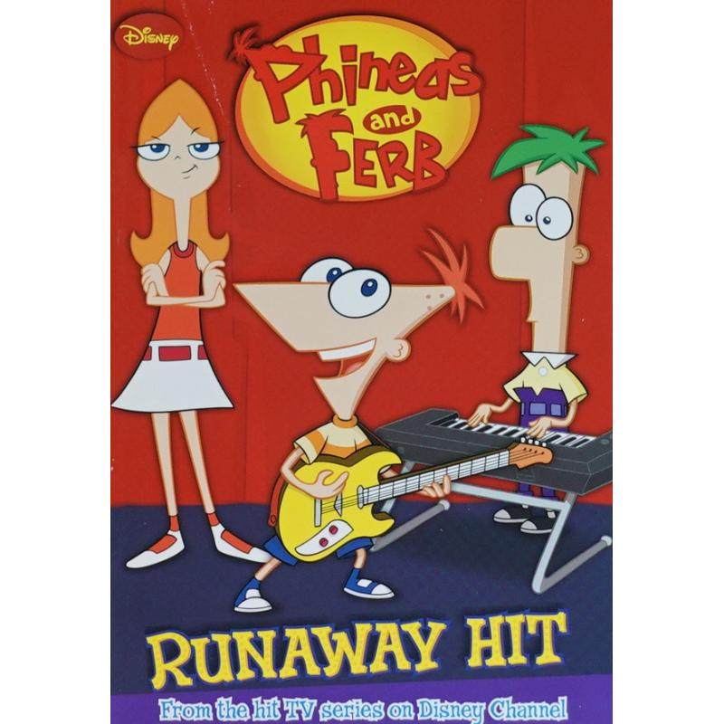 phineas and ferb: runaway hit by disney book group lara bergen平