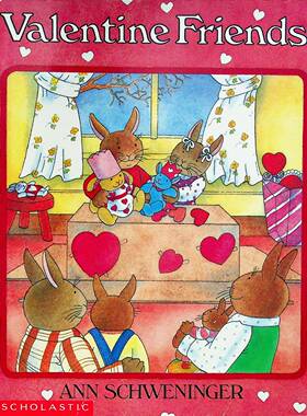 英语原版引进绘本情人节的朋友ValentineFriends由学乐出版社出版作者安施文宁格创作适合36岁儿童亲子共读讲述Buttercup和Lucy