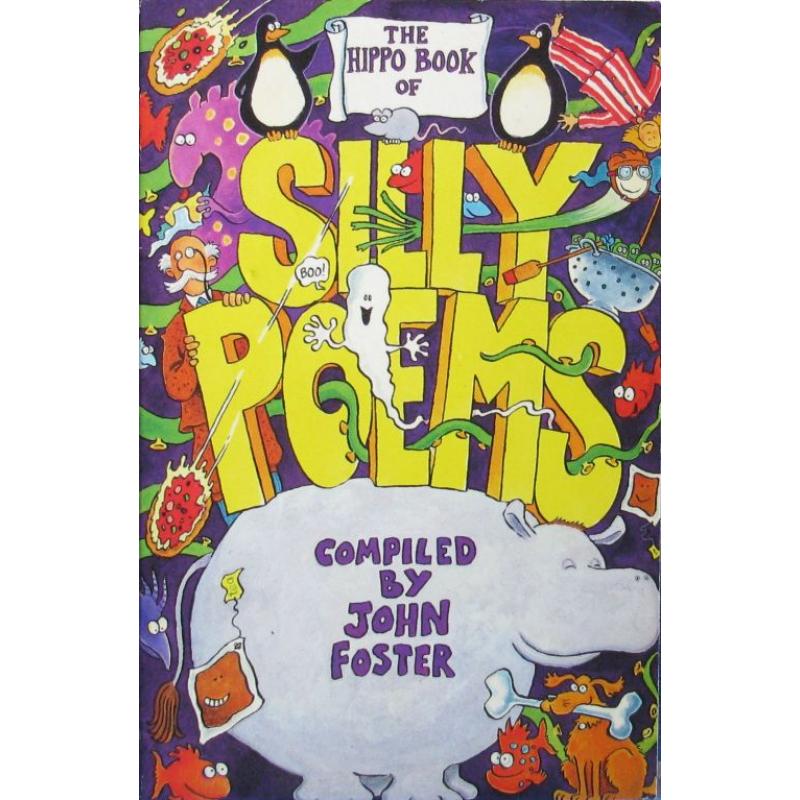 the hippo book of silly poems by john foster平装scholastic笨笨的