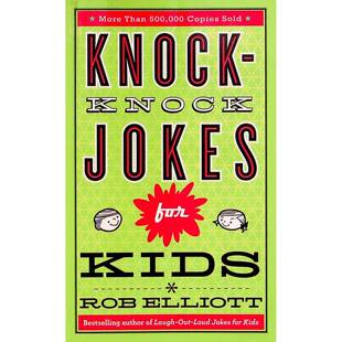 英语原版书儿童敲门笑话绘本RobElliott亲子共读幽默笑话集畅销书作者罗布埃利奥特作品适合36岁儿童培养幽默感和语言技巧