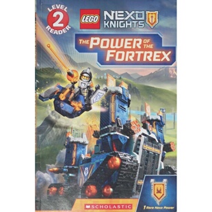 乐高未来骑士团原版书Fortrex的力量英语绘本适合710岁儿童阅读充满动作和幽默的冒险奇幻科幻故事帮助孩子学习团队合作解决问题