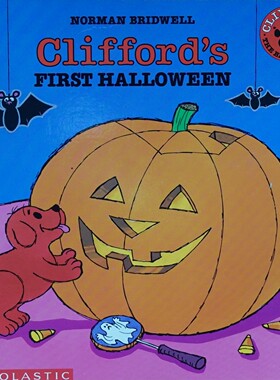 大红狗克利福德原版书英语绘本Clifford亲子共读万圣节故事诺曼布里德韦尔经典作品全球畅销126亿册适合36岁儿童阅读了解万圣节