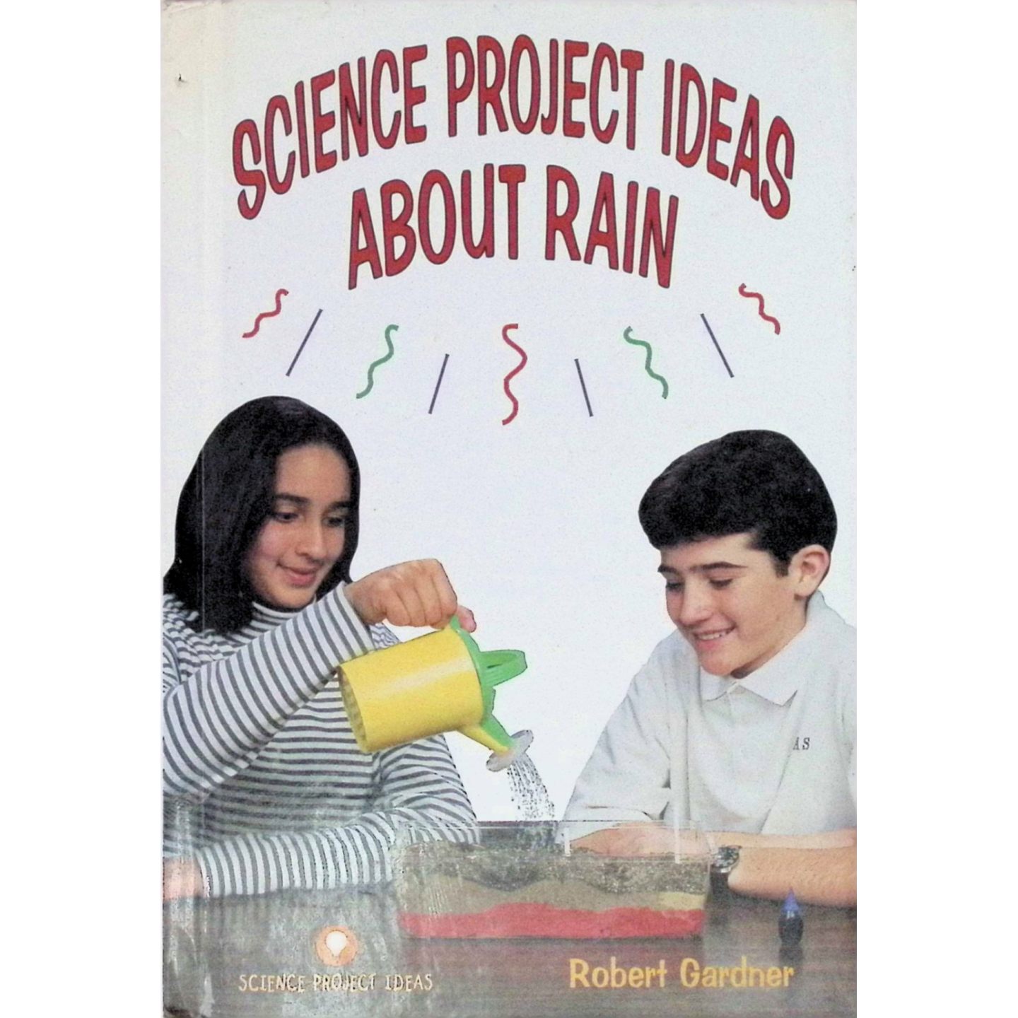 英文原版图书雨的科学实验绘本