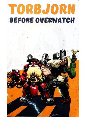 守望先锋前传Torbjorn原版书英语科幻小说青少年适读Overwatch彩色章节书适合1114岁喜欢科幻和游戏背景故事的读者培养对人工智