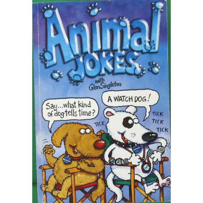 animal jokes by glen sinleton平装hinkle books动物笑话动物