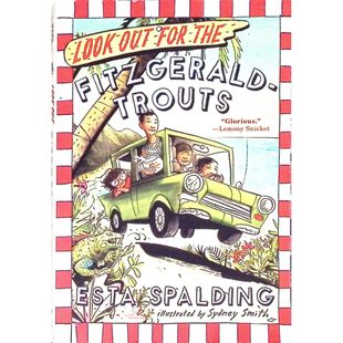 英语原版引进小心菲茨杰拉德特劳特一家儿童文学章节书讲述四个非凡孩子海岛冒险故事培养独立解决问题能力适合710岁亲子共读获