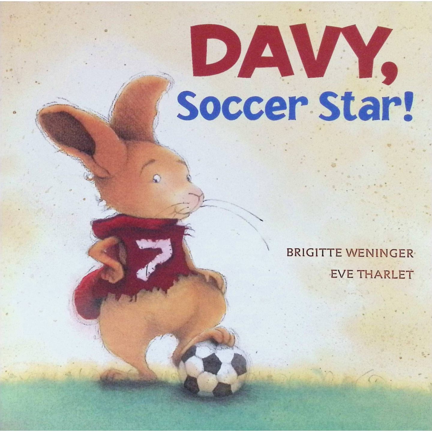 英语原版引进戴维足球明星绘本适合36岁亲子共读讲述小兔子戴维和朋友们的足球冒险故事培养团队合作精神与运动兴趣