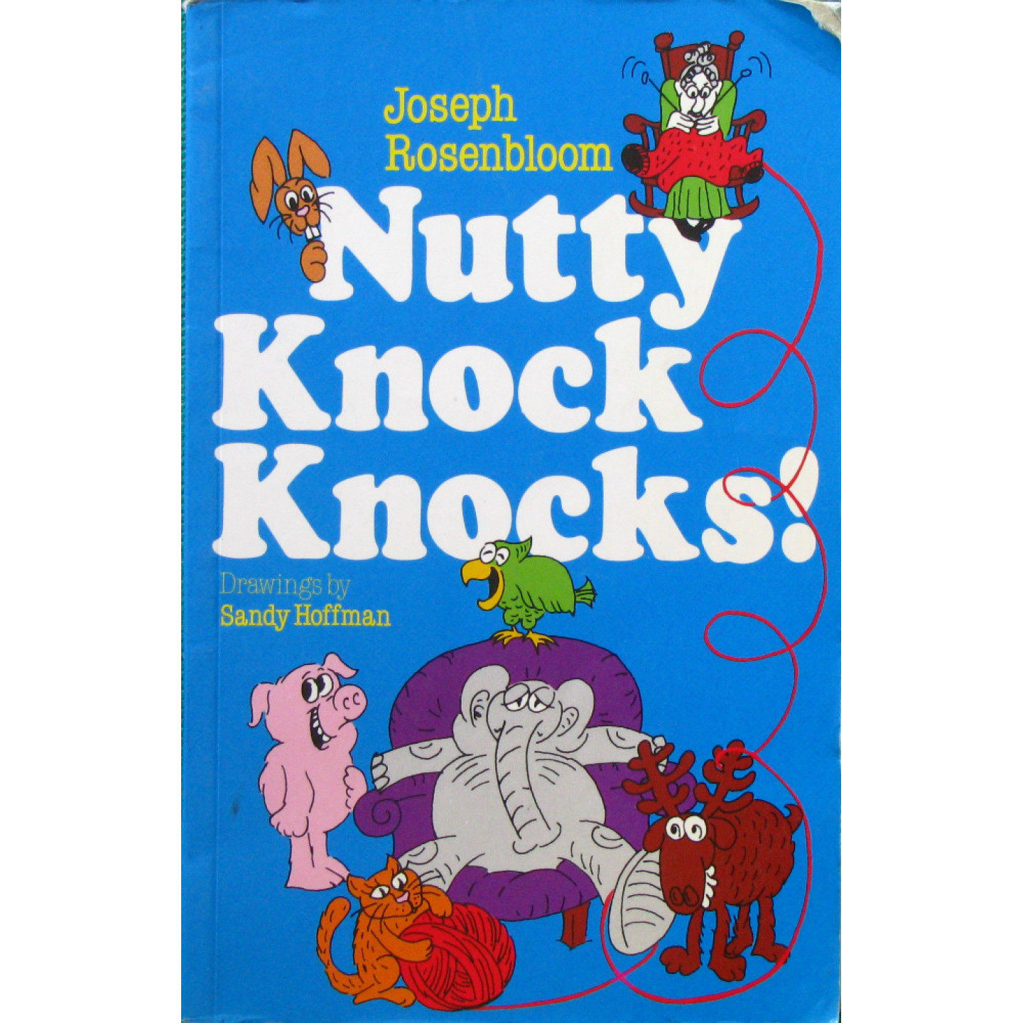 英文原版图书疯狂敲门笑话绘本