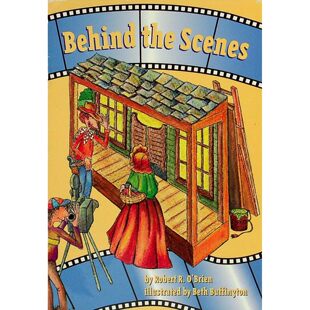 英语原版书BehindtheScenes斯科特福尔斯曼阅读系列电影制作绘本适合710岁儿童揭秘电影特效技术包含微缩模型遮罩合成蓝幕技术等