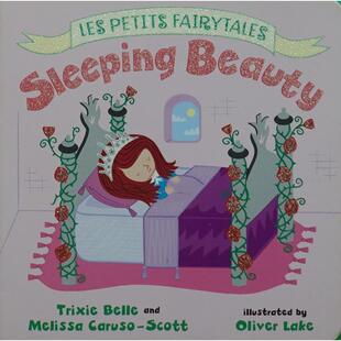 Sleeping Petits Les Beauty Company睡美人 Trixie Belle木板书Henry Fairytales Holt 小仙女