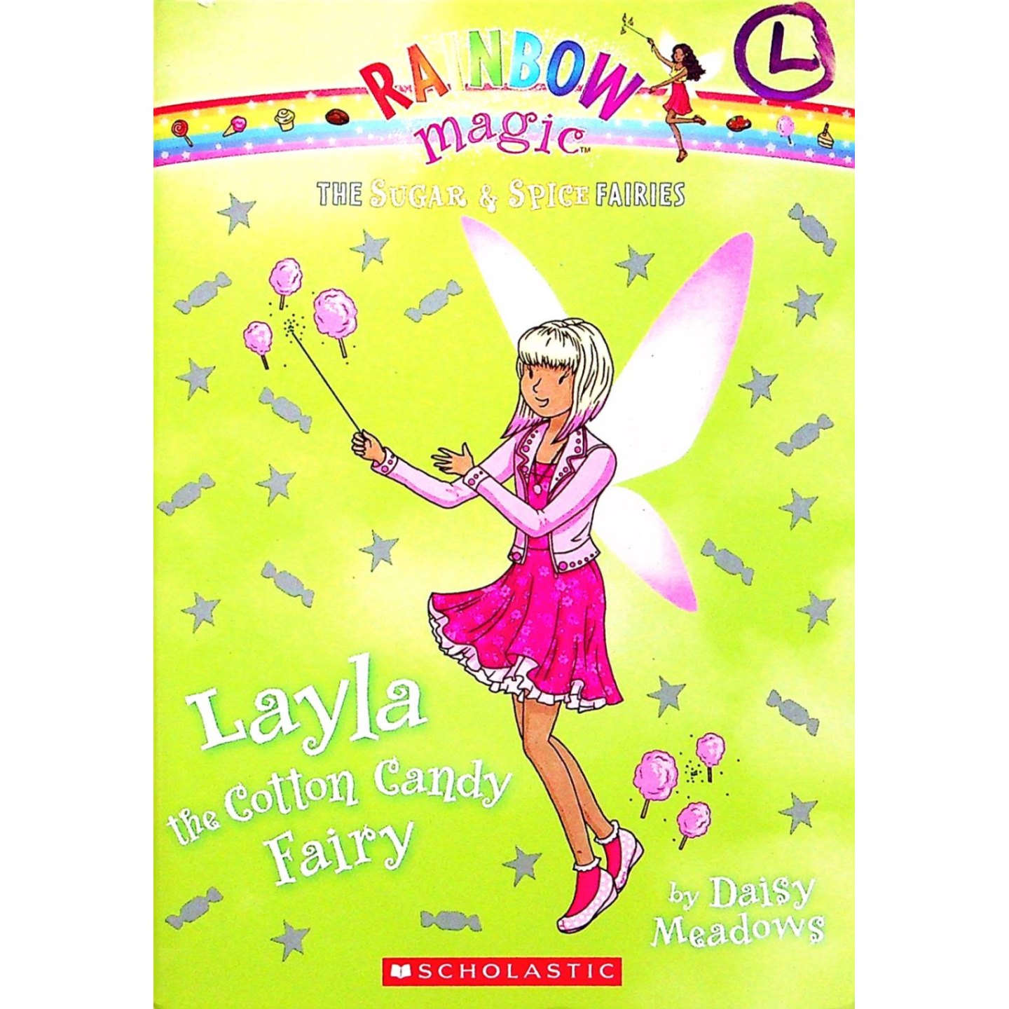 糖果与香料仙女原版书Layla奇幻英语儿童章节书RainbowMagic系列适合710岁儿童阅读的奇幻仙女故事讲述棉花糖仙女莱拉的冒险经历