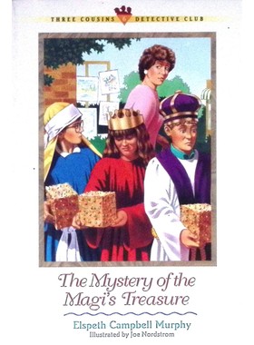 英语原版书三个表兄弟侦探俱乐部TheMysteryoftheMagisTreasure儿童侦探冒险故事适合710岁阅读讲述圣诞节主题的侦探故事帮助孩