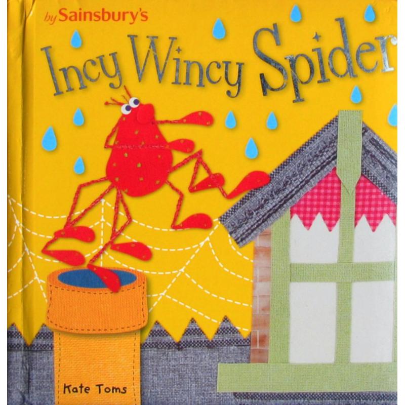 Incy Wincy Spider by Kate Toms木板书Make Believe Ide-封面