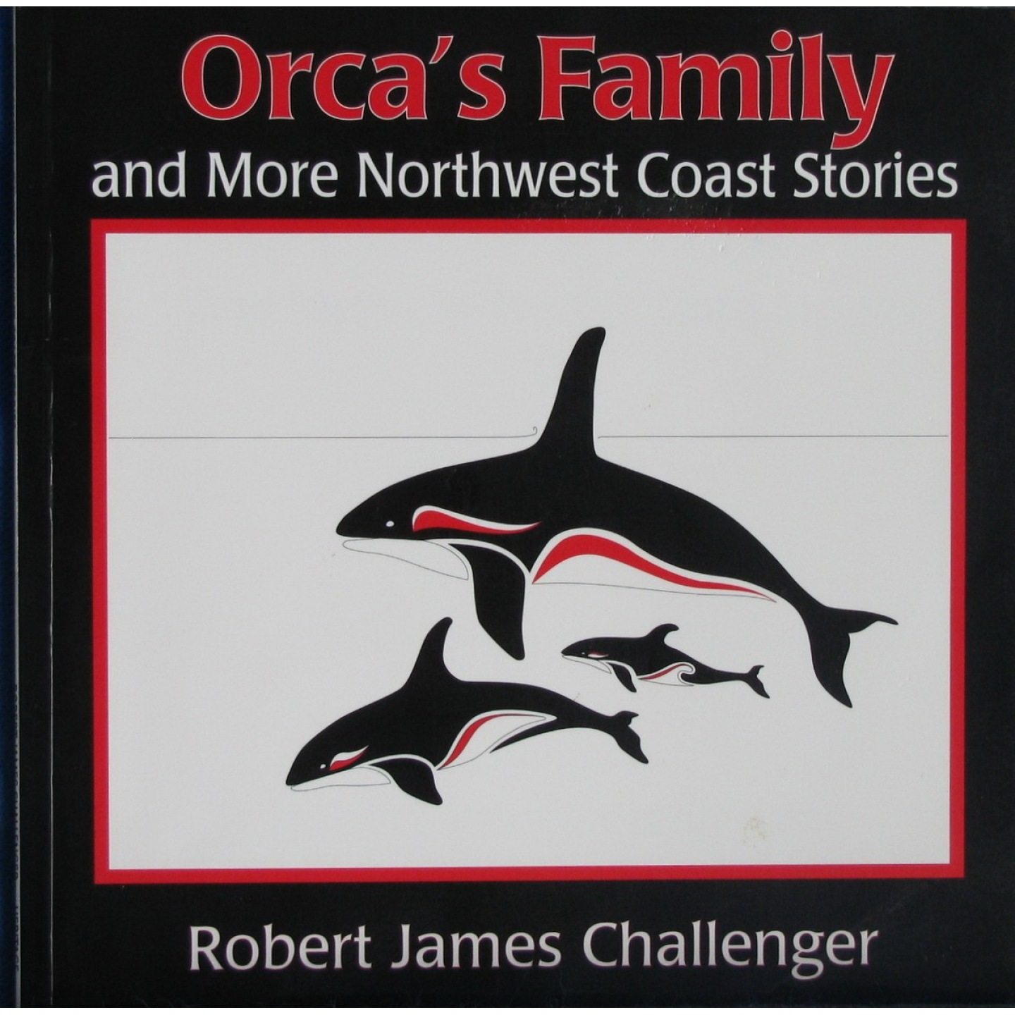 英文原版图书虎鲸一家寓言绘本