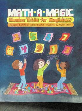 英语原版书魔术师的数字戏法绘本适合710岁儿童阅读的数学魔术书通过趣味魔术学习数字运算奇偶数和逻辑推理提升数学思维能力亲