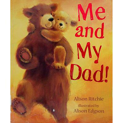 英文原版图书小熊父子温情绘本